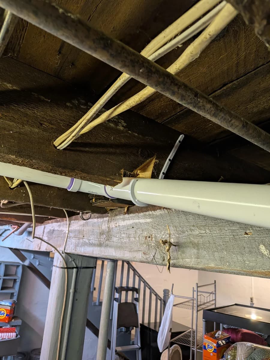How worried should I be about this joist cut?